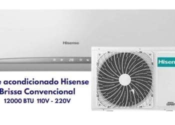 Aire acondicionado Hisense Brissa Convencional 12000 BTU 110V – 220V