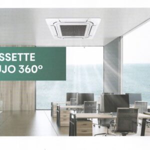 Aire Acondicionado Cassette Hisense con flujo 360°